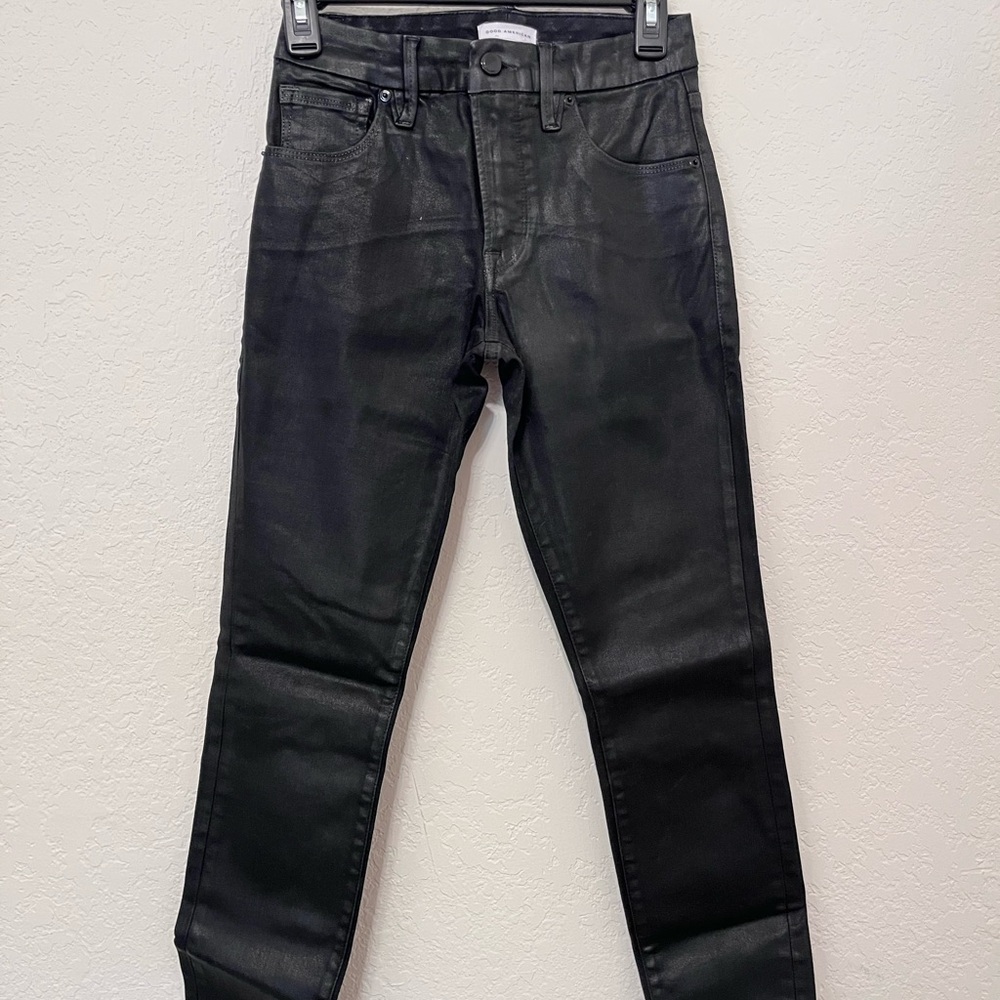 Good American Black Skinny Jeans